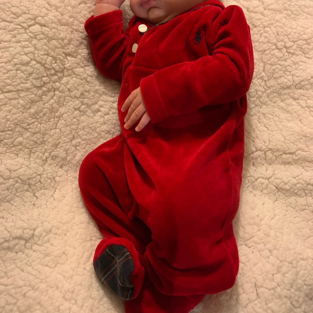 COPY - Bundle Chris baby Ralph Lauren and mudpie Christmas hat - Picture 1 of 5